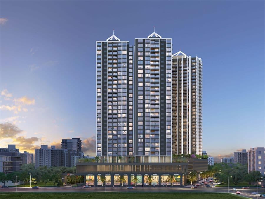 Venkatesh Erandwane Central, Erandwane. Artistic impression.