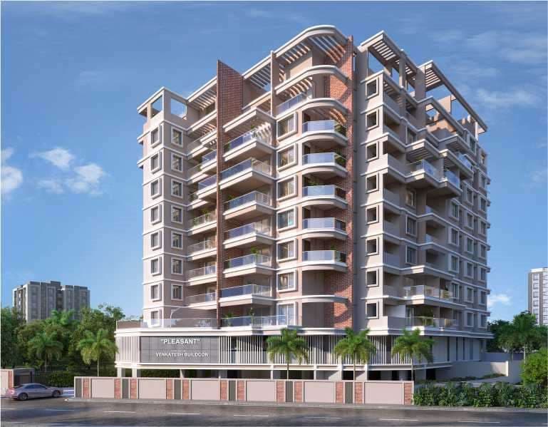 Venkatesh Pleasant, Prabhat Road. Artistic impression.