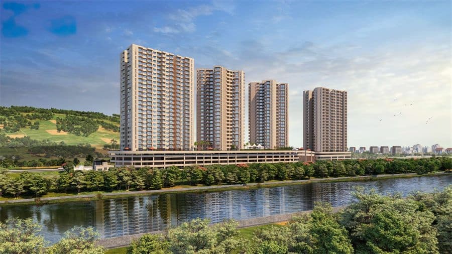 Venkatesh Skydale, Sinhagad Road. Artistic impression.