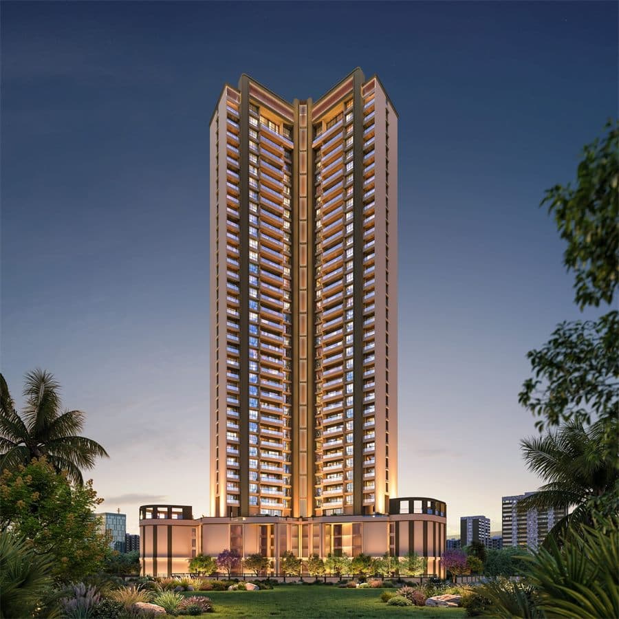 Venkatesh Tresor, Pallod Farms, Baner. Artistic impression.
