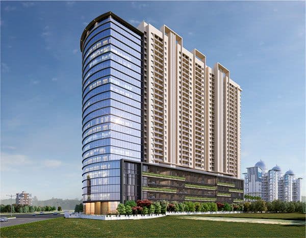 Midori Towers, Pimple Nilakh. Artistic impression.